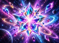 Ilustração de tema espacial para slot